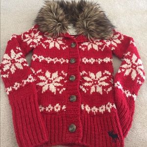 Abercrombie Kids Holiday Sweater