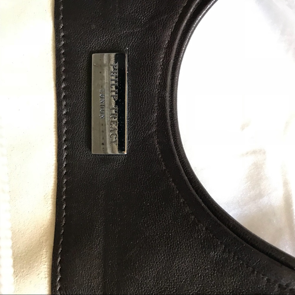 Philip Treacy Animal Print Cow Hide Bag - Picture 4 of 8