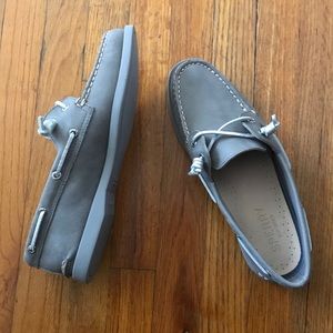 NEW Sperry Top Sider Classic Boat Shoe Grey 8.5