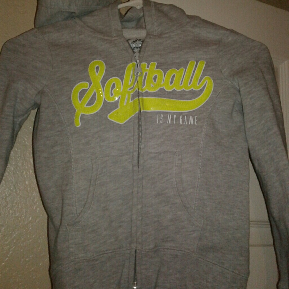 NWOT Girls JUSTICE  6/7 Softball jacket