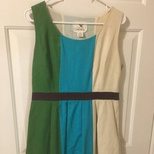Cotton Anthropologie dress- size 12