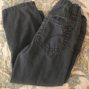 Boys charcoal Joe’s Jean Adjustable waist -soft