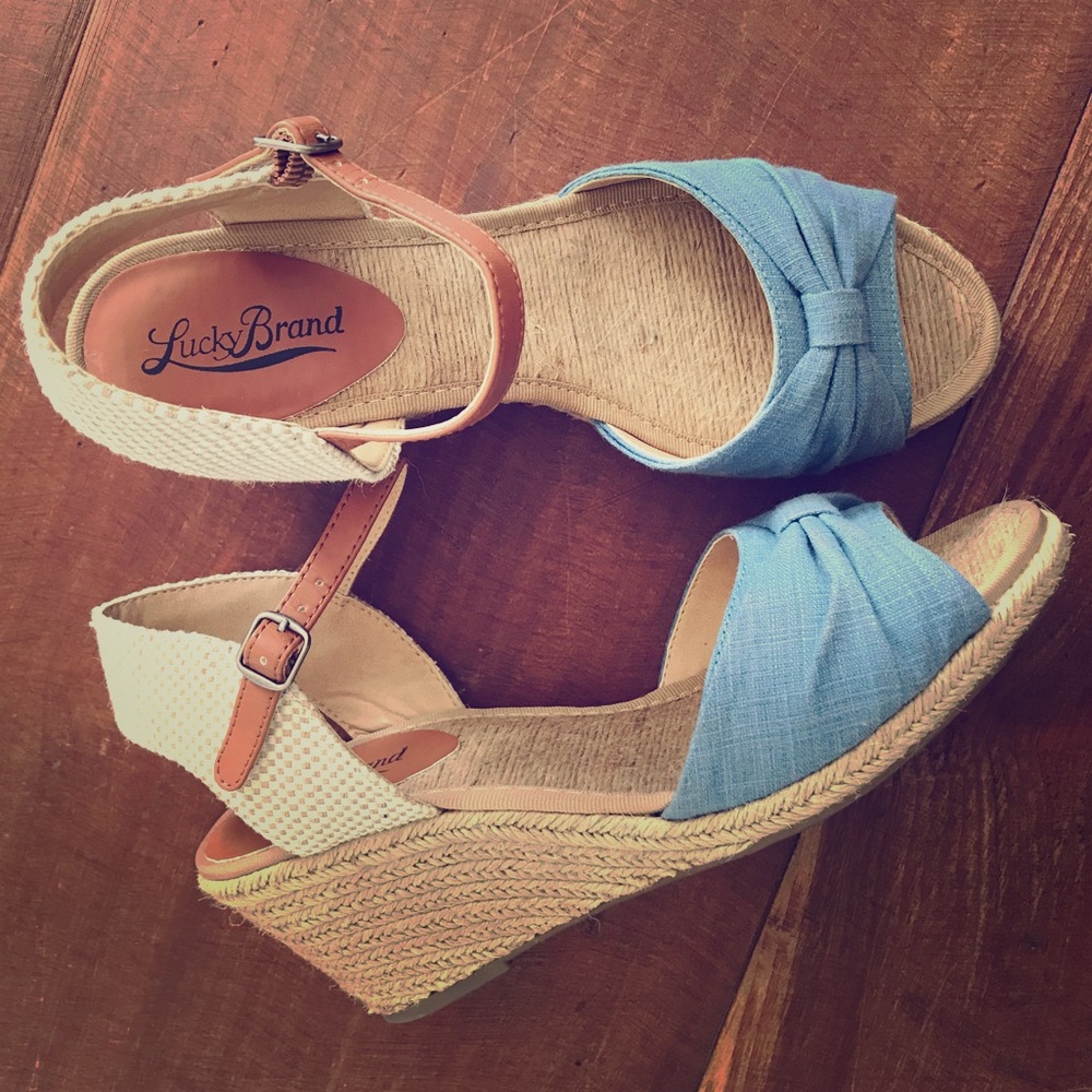 Lucky Brand Kavala Wedge Sandals