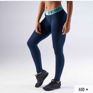 Marine blue Gym Shark leggings