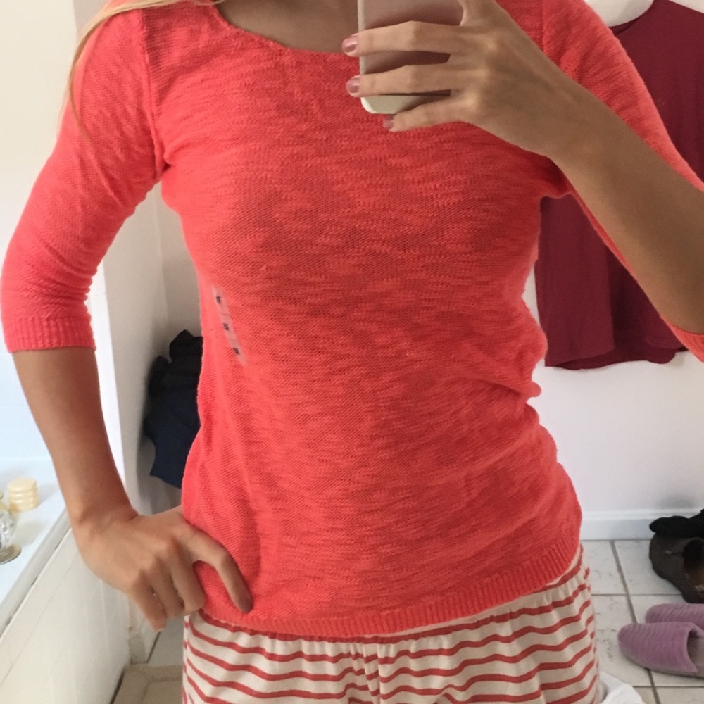 NWT old navy three quarter length sweater