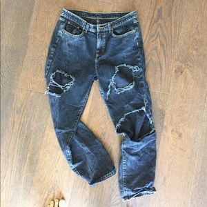 LF ripped jeans