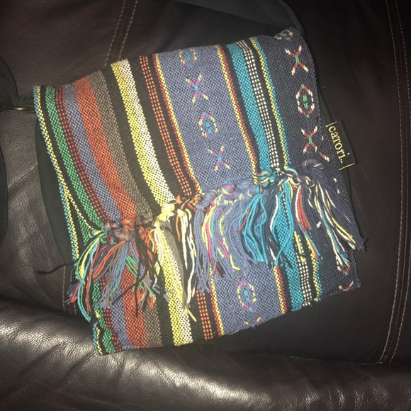 Multicolor Catori BoHo striped bag - Picture 4 of 5