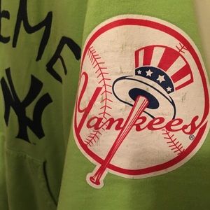 Men's Supreme NewYork Yankees 47Brand Hoodie SZ M