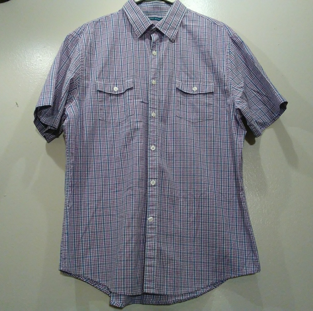 Large Perry Ellis Button Down