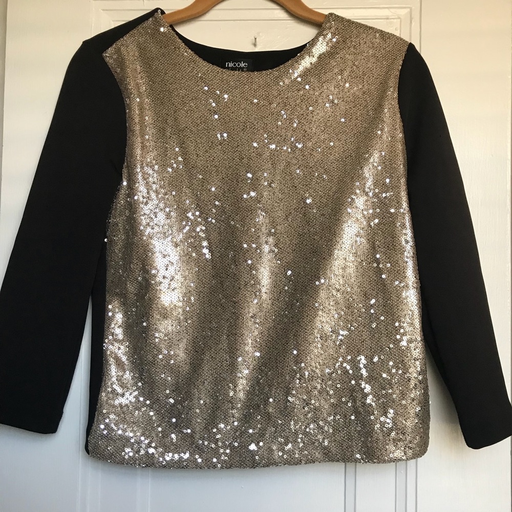 Nicole Sequined Blouse