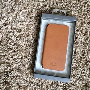 Jack Spade Leather Phone Case