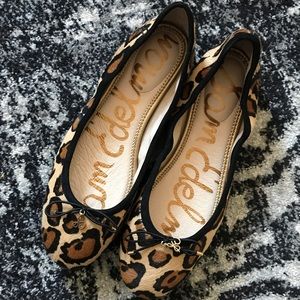 Sam Edelman Leopard Flats