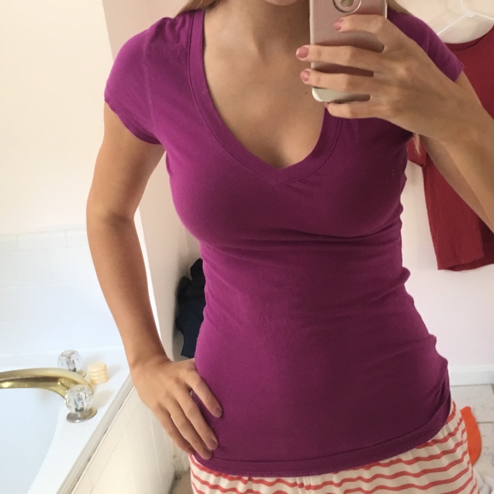 Purple v neck from forever 21