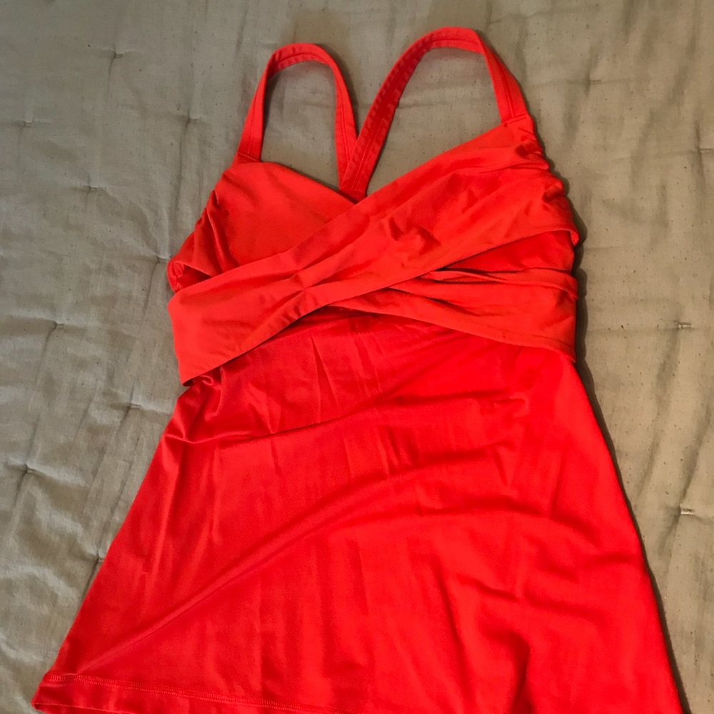 Lululemon wrap it up tank top size 8