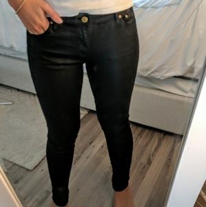 Zara leather pants