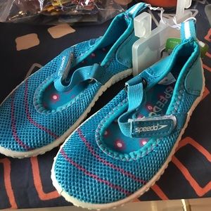 Never been worn or used, kids speedo water shoes