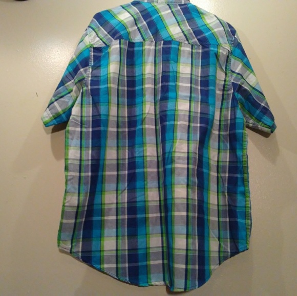 XL Street Jeans Button Down w/pocket - Picture 2 of 3