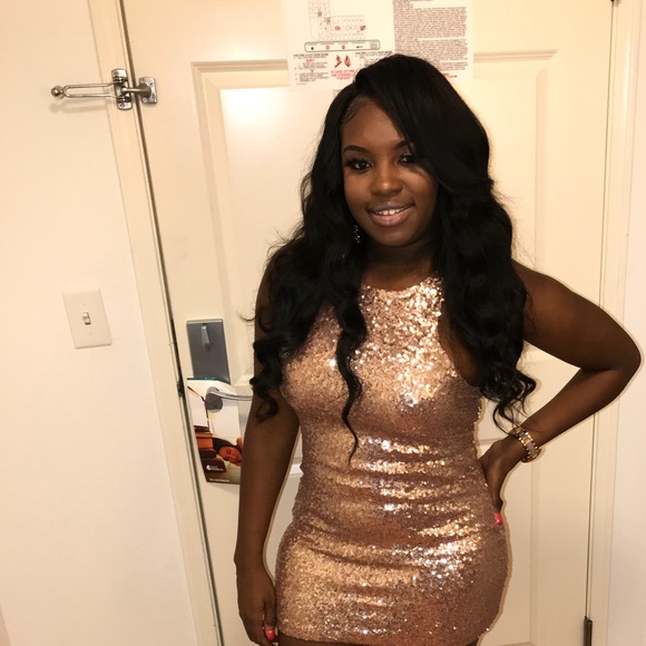 Rose gold dress - Picture 5 of 5