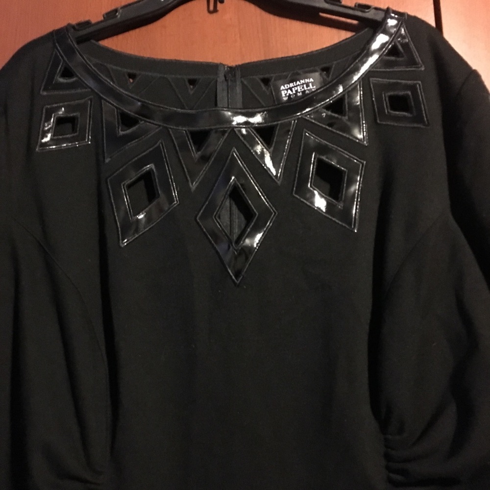 Black Adrianna Papell Dress. Retails for $129