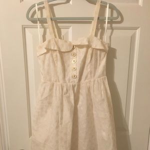 Anthropologie linen dress- size 6