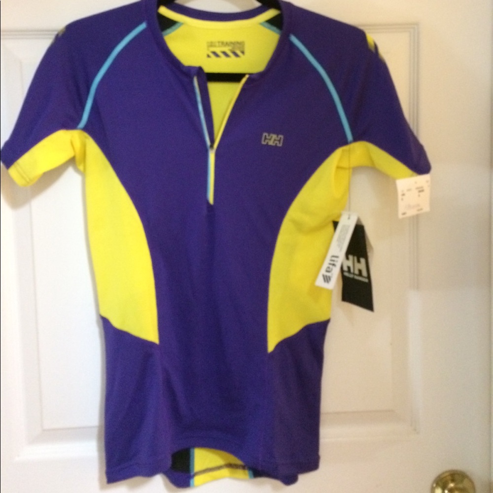 Helly Hansen Pace 1/4 zip training shirt size s
