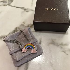 gucci rainbow necklace