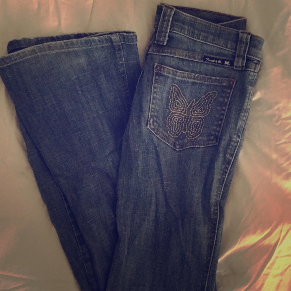 🦋Frankie B butterfly jeans 🦋