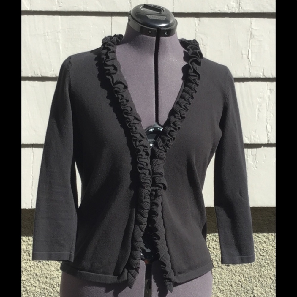 Black Cardigan- Size Petite P