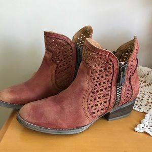 Corral cut out booties