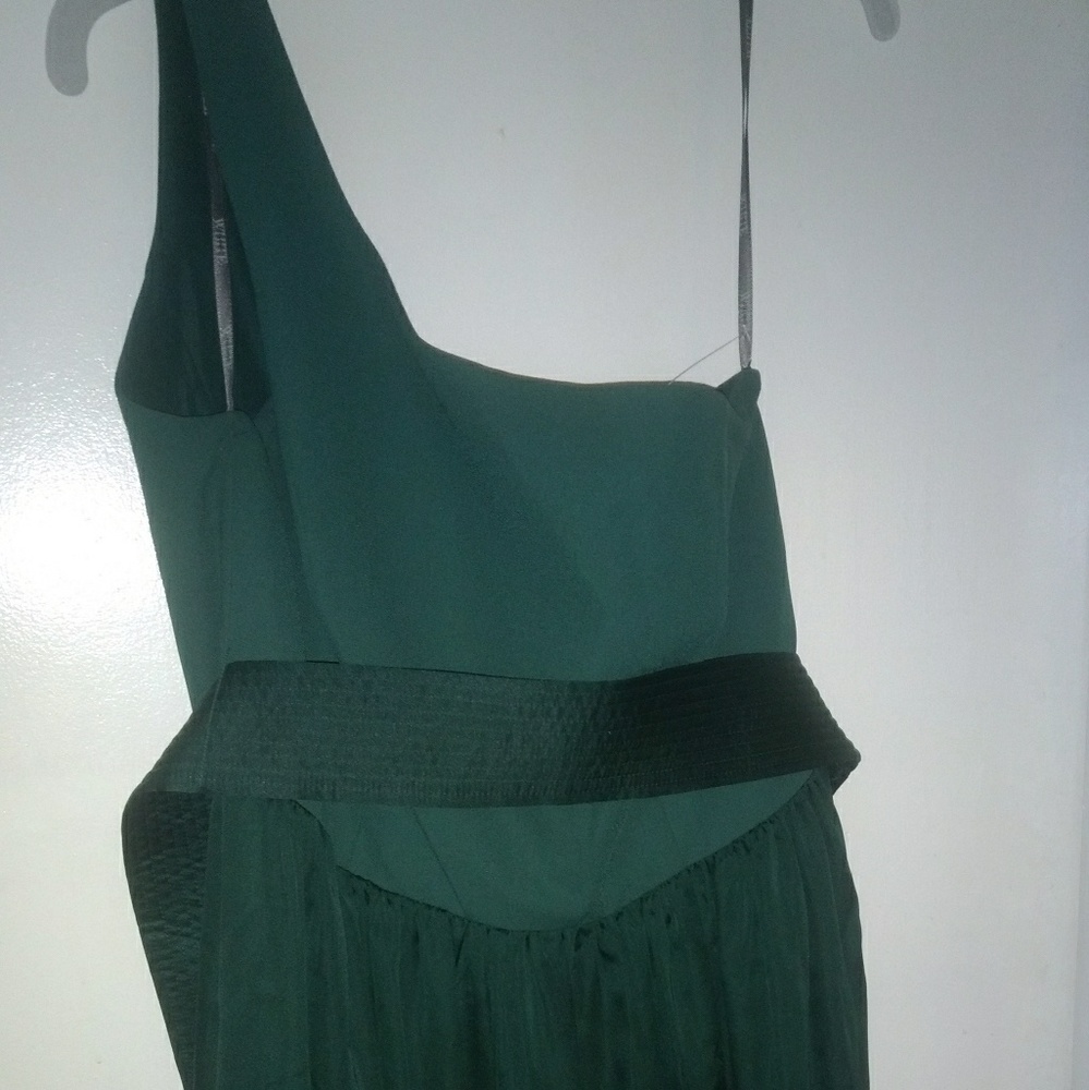 David's bridal  size 14 Vera Wang one shoulder