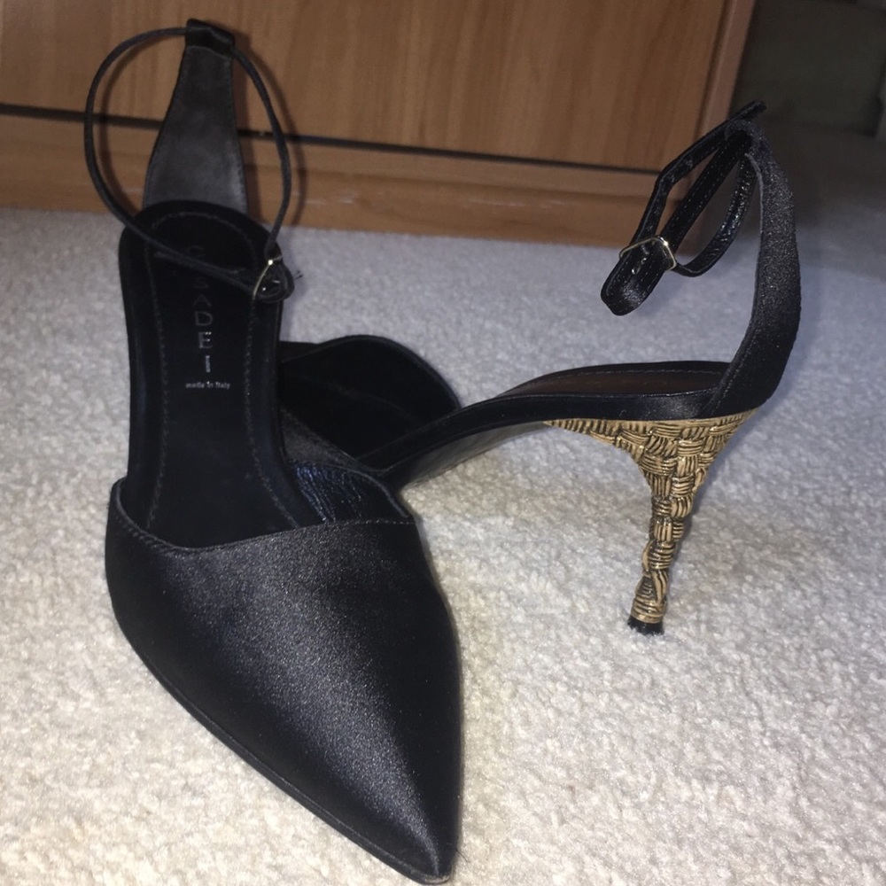 Casadei Satin Pumps