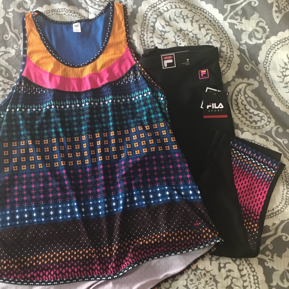 Fila Pants and Tank