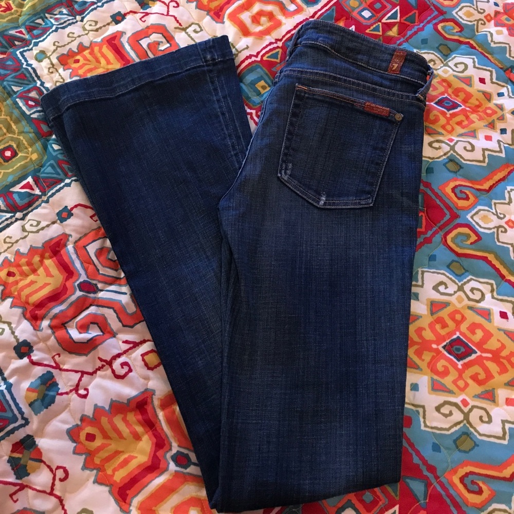 7 For All Mankind Super Flare••Size 27 x 34.5”••