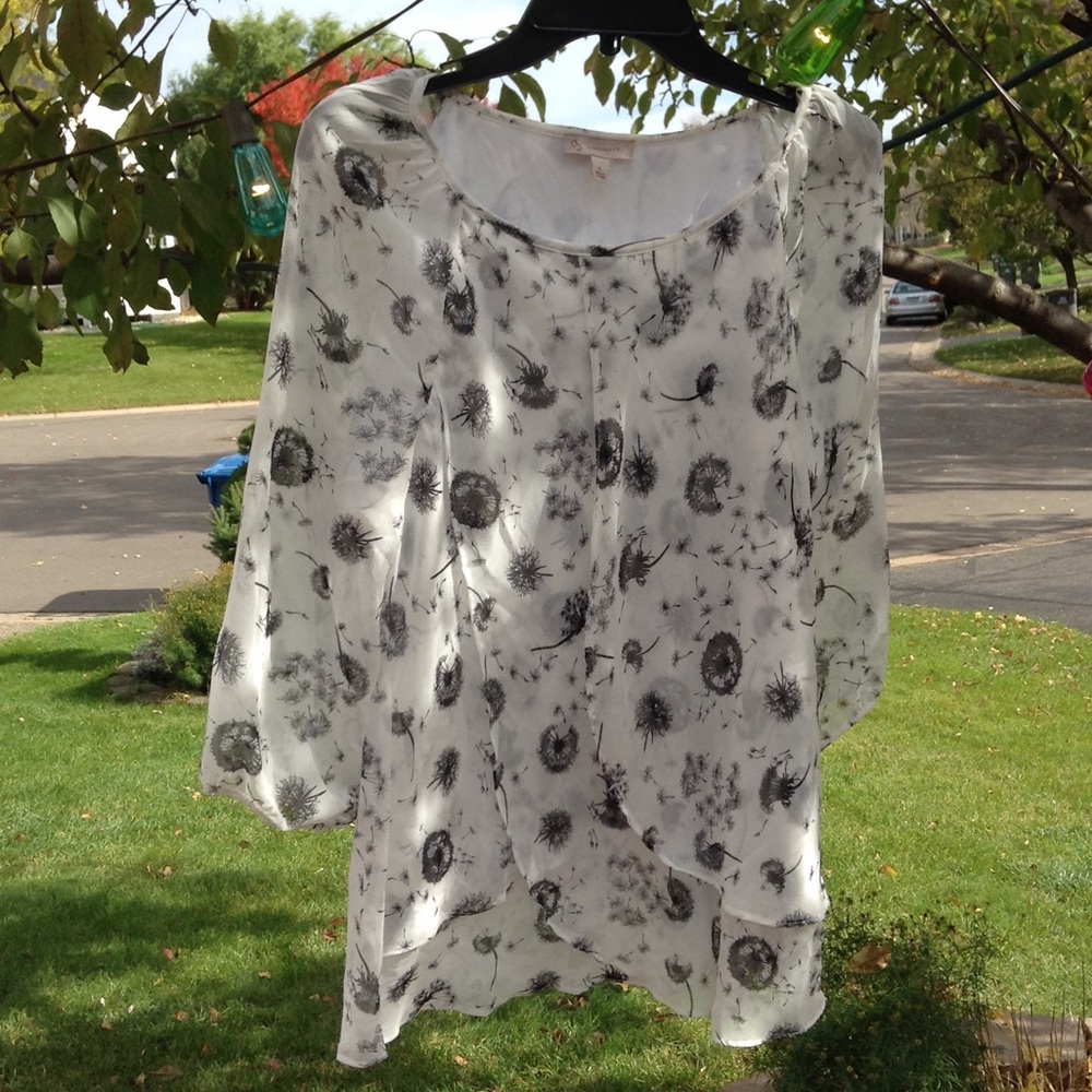 Print blouse/top