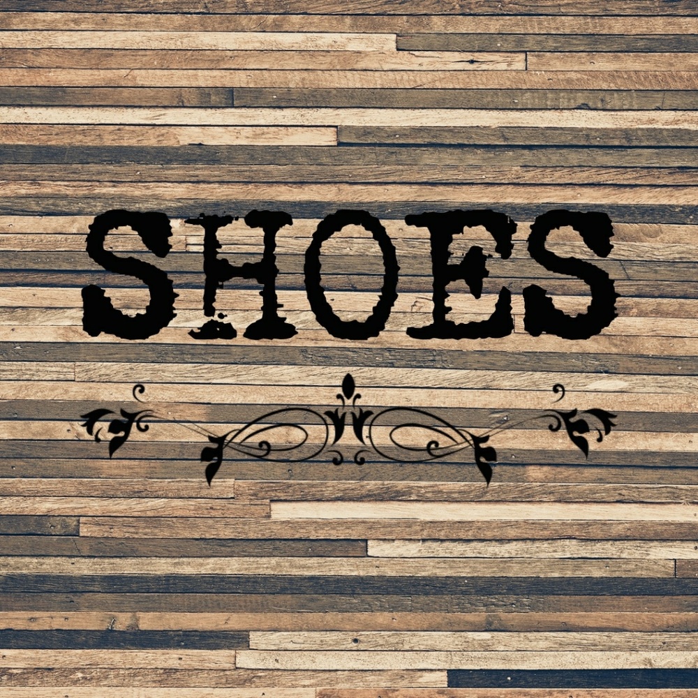 All shoes beyond this point