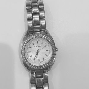 DKNY Stainless steel & crystal watch