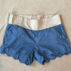 Loft maternity shorts