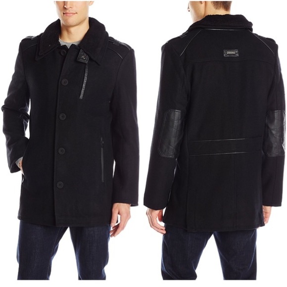 buffalo david bitton wool coat