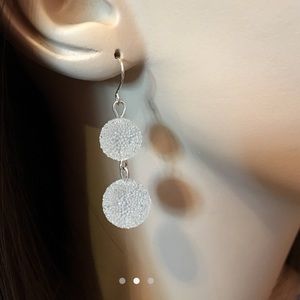 Handmade ball earrings