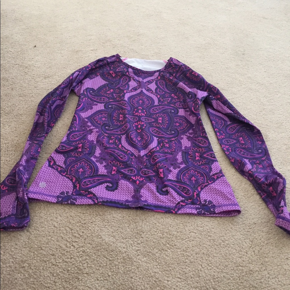Athleta size medium yoga exercise top