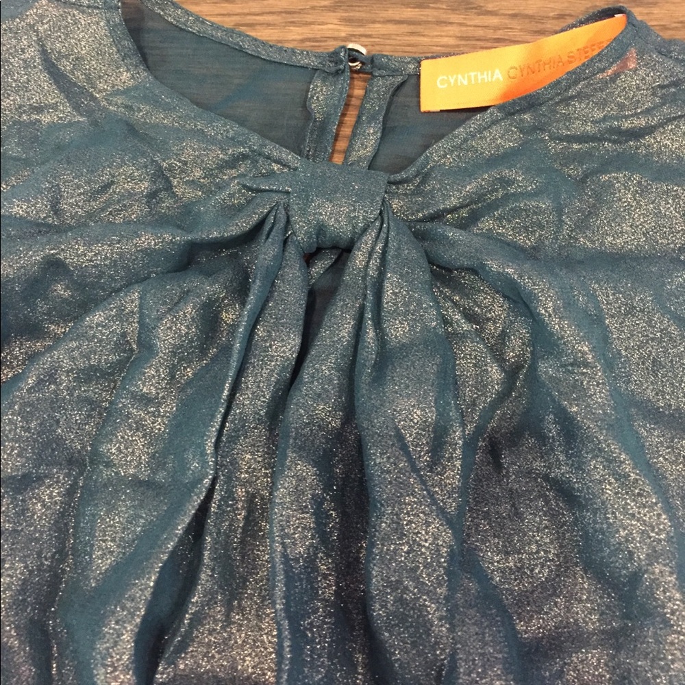 Metallic Cynthia Steffe top - Picture 2 of 5
