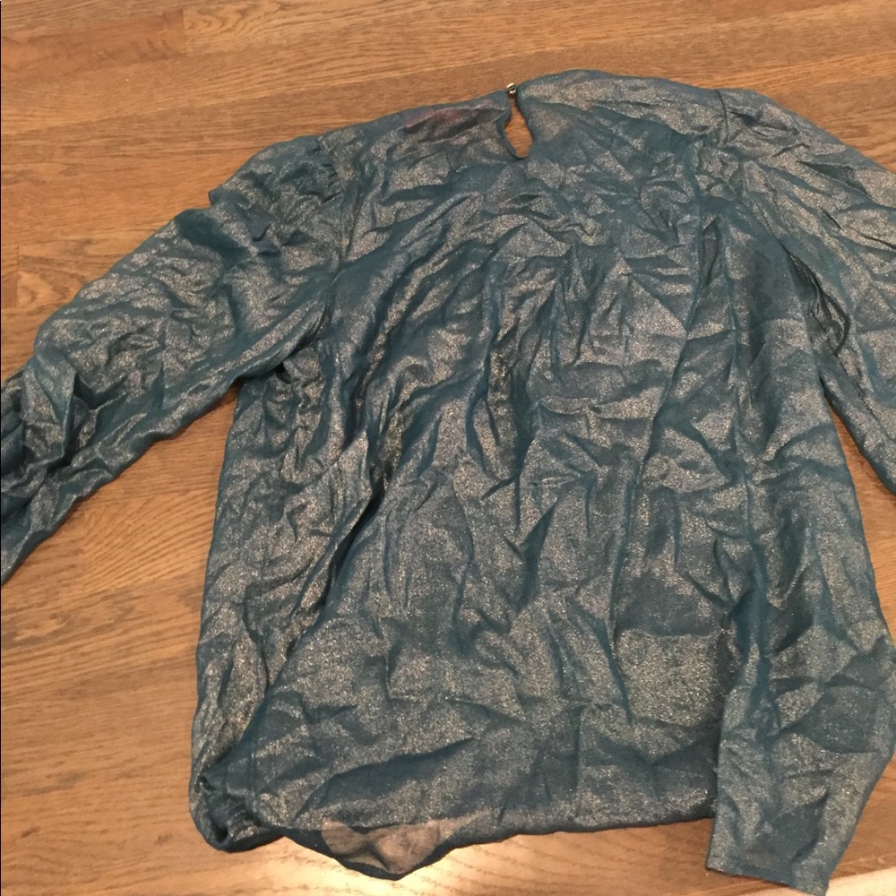 Metallic Cynthia Steffe top - Picture 4 of 5