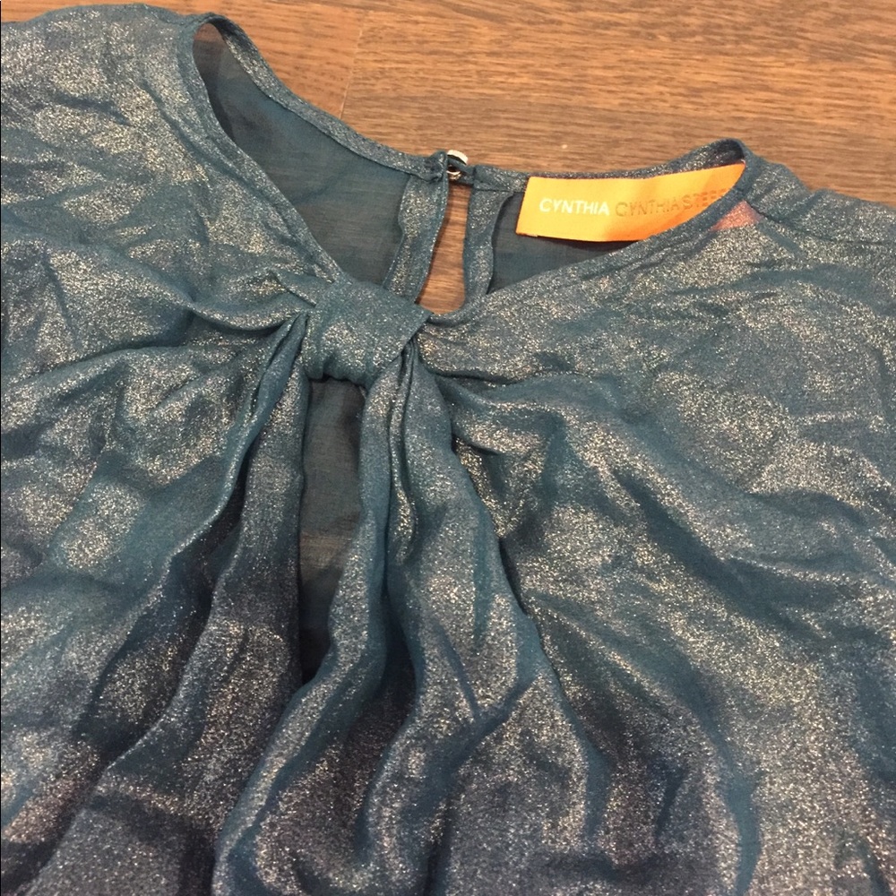 Metallic Cynthia Steffe top - Picture 5 of 5