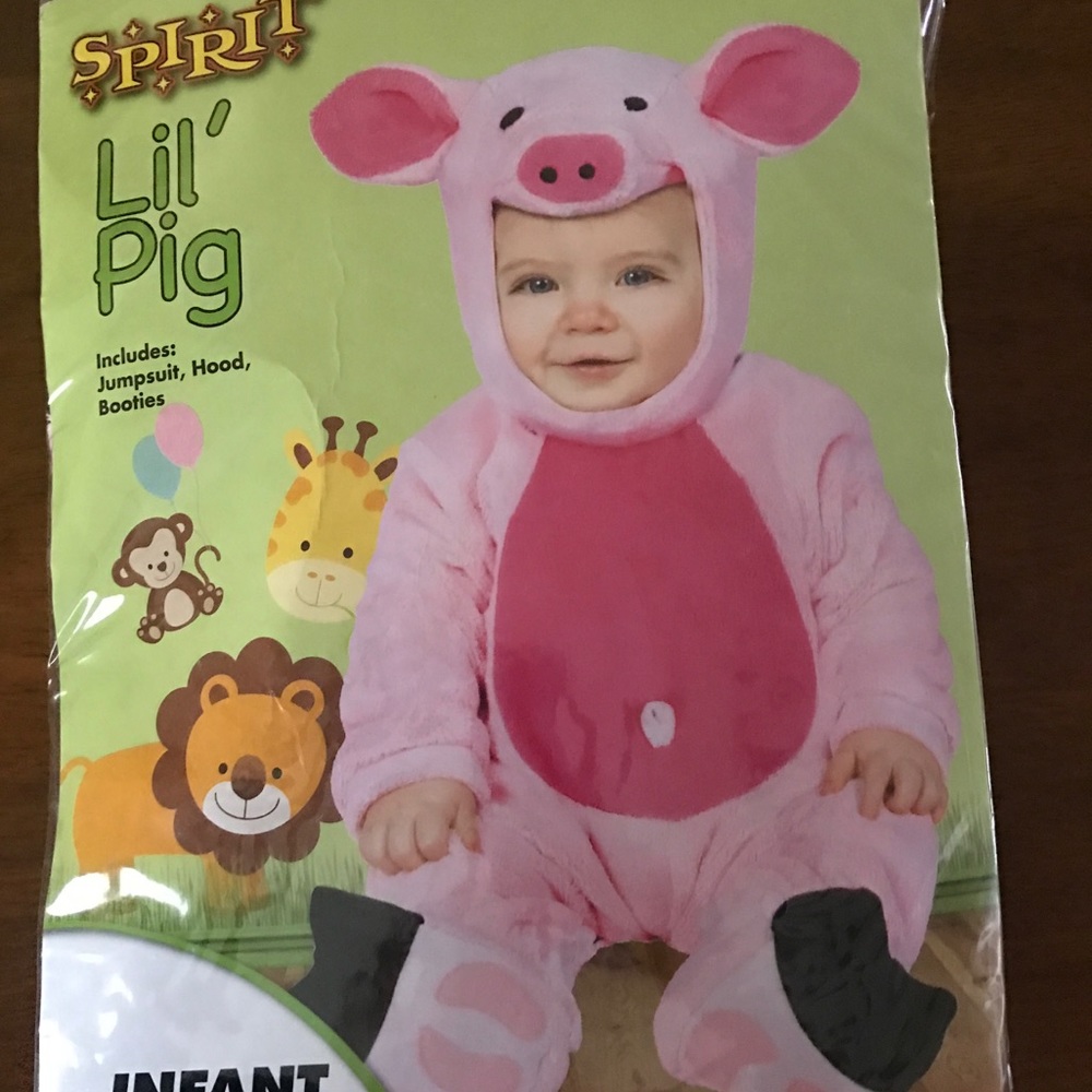 Infant pig costume