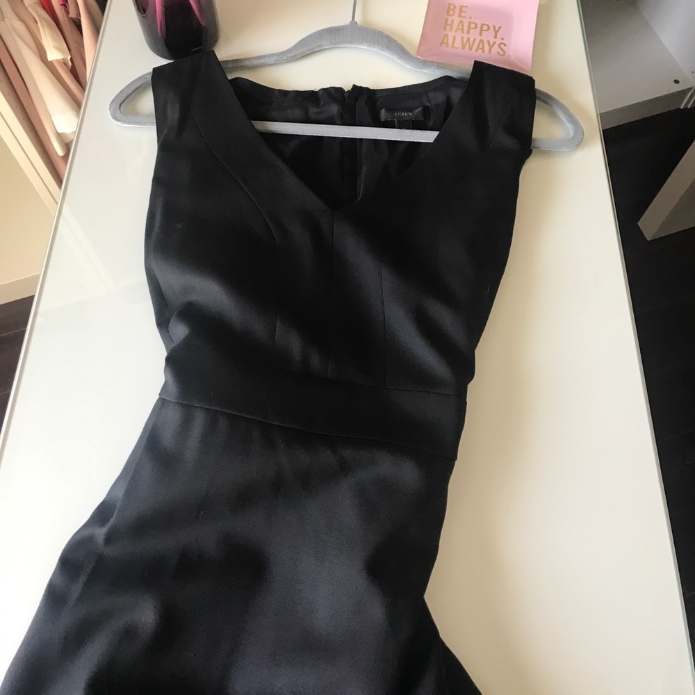 J Crew Black Dress sleeveless