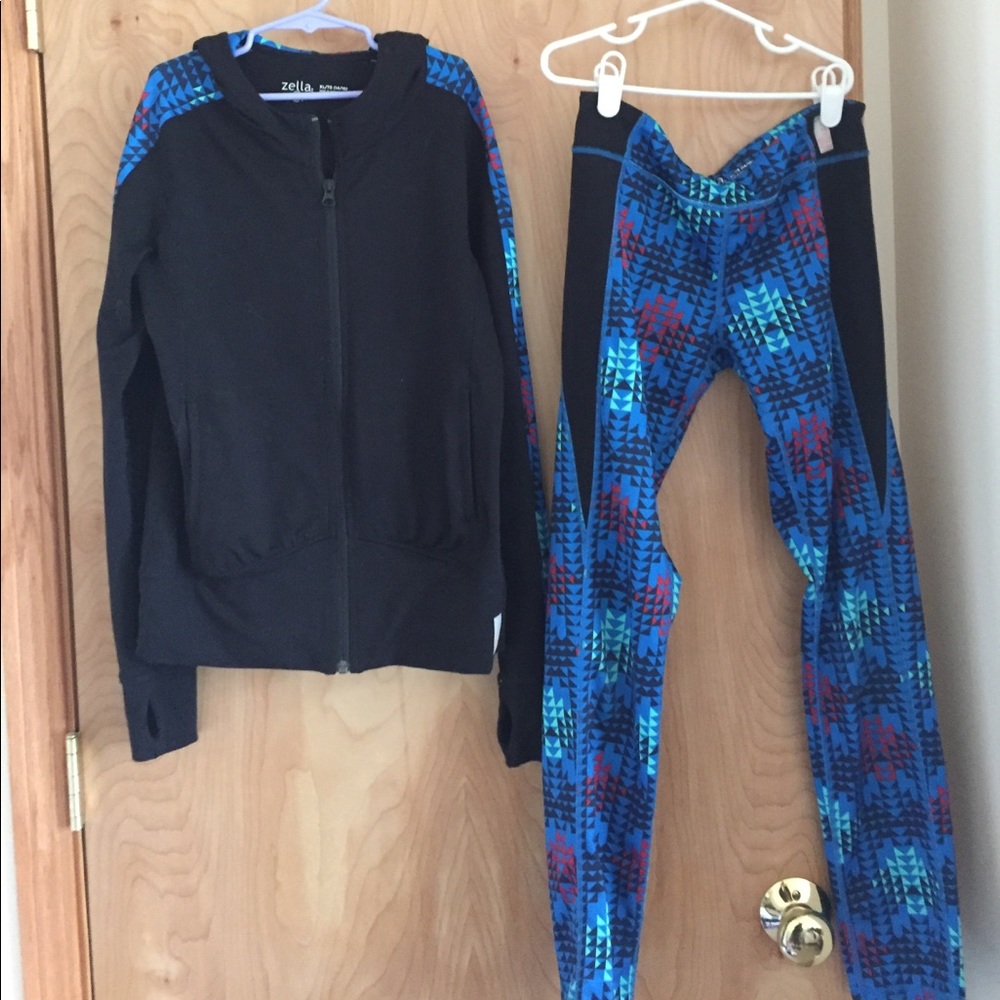 🏃🏽‍♀️🎉 Zella girl jacket and legging set