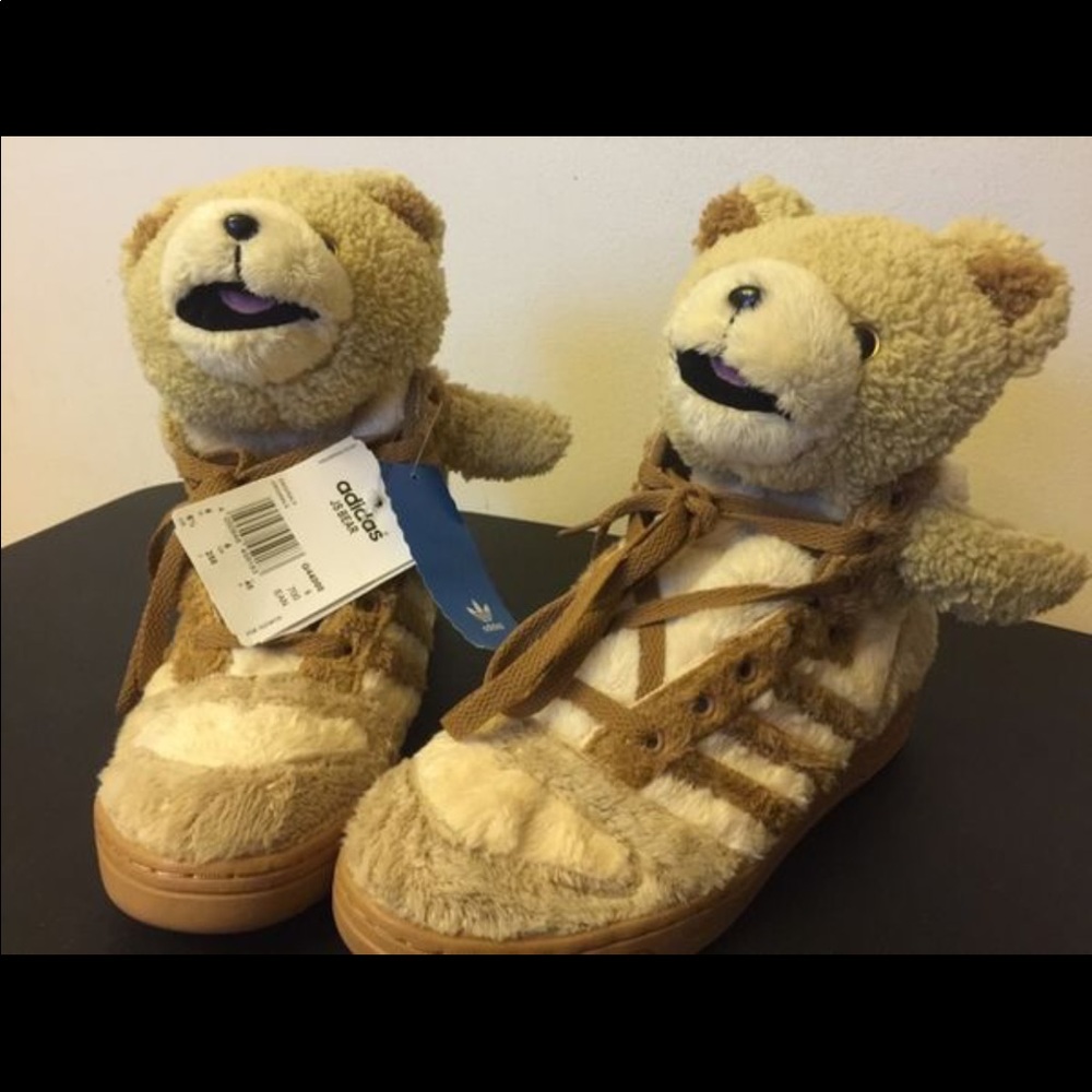 Adidas Jeremy Scott teddy bear shoes rare limited