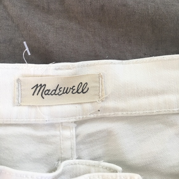 Madewell 9” High Riser in White - Picture 3 of 8