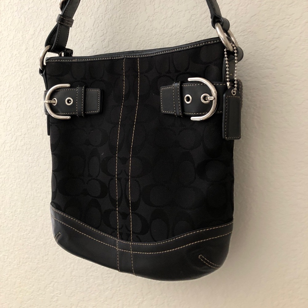 Authentic Black Coach purse