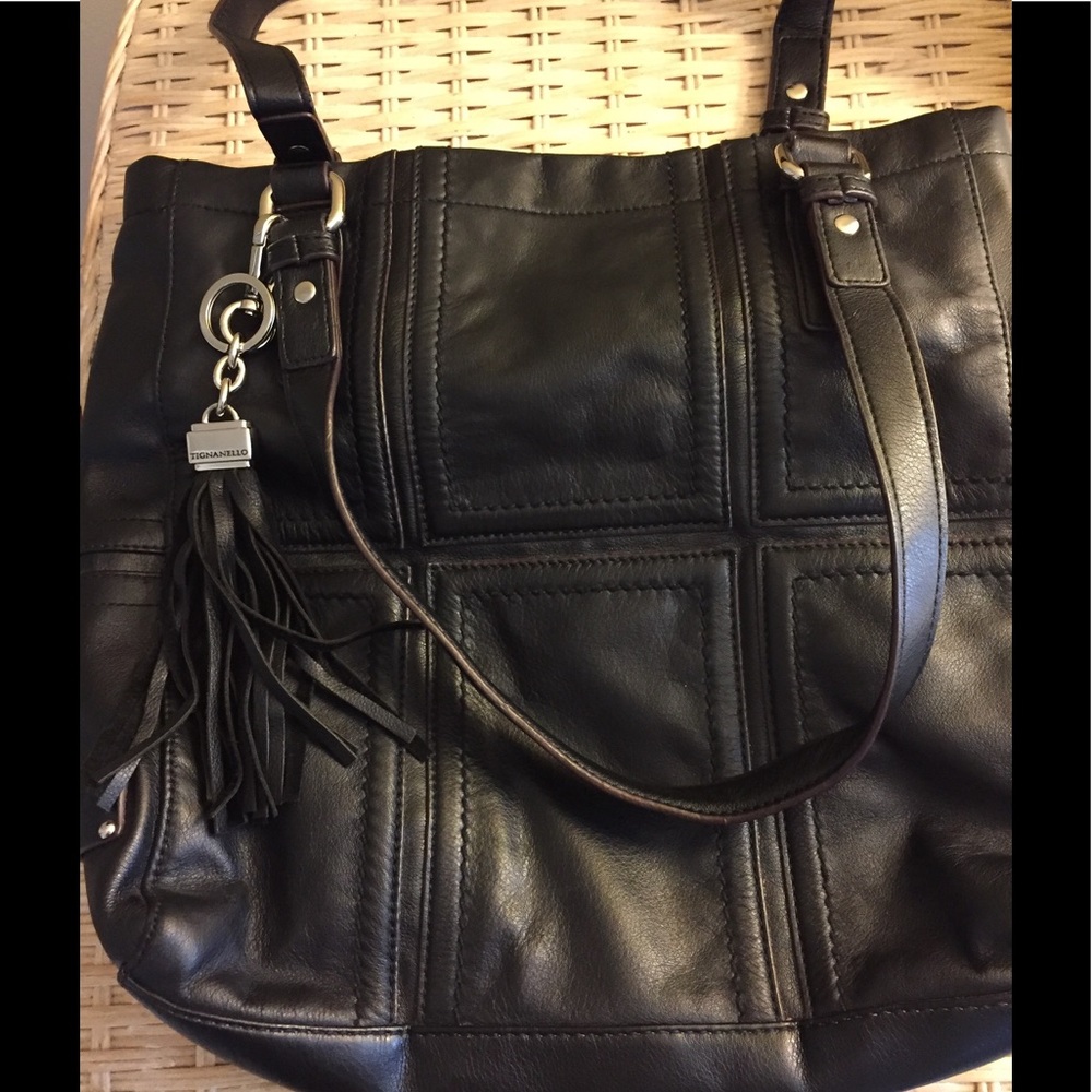 Black Tignanello bag